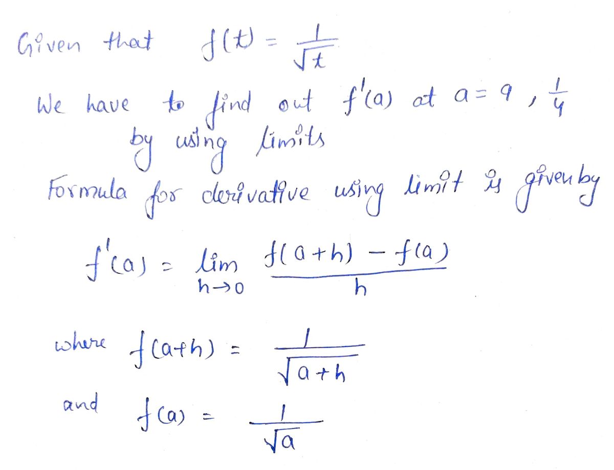 Calculus homework question answer, step 1, image 1