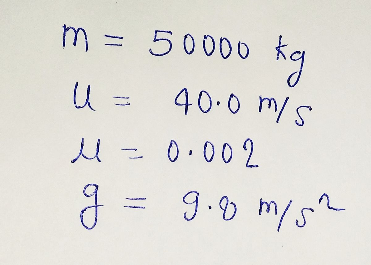 Physics homework question answer, step 1, image 1