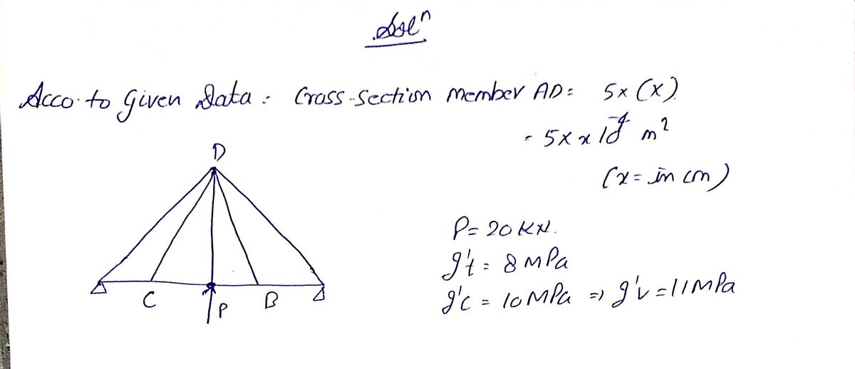 Civil Engineering homework question answer, step 1, image 1