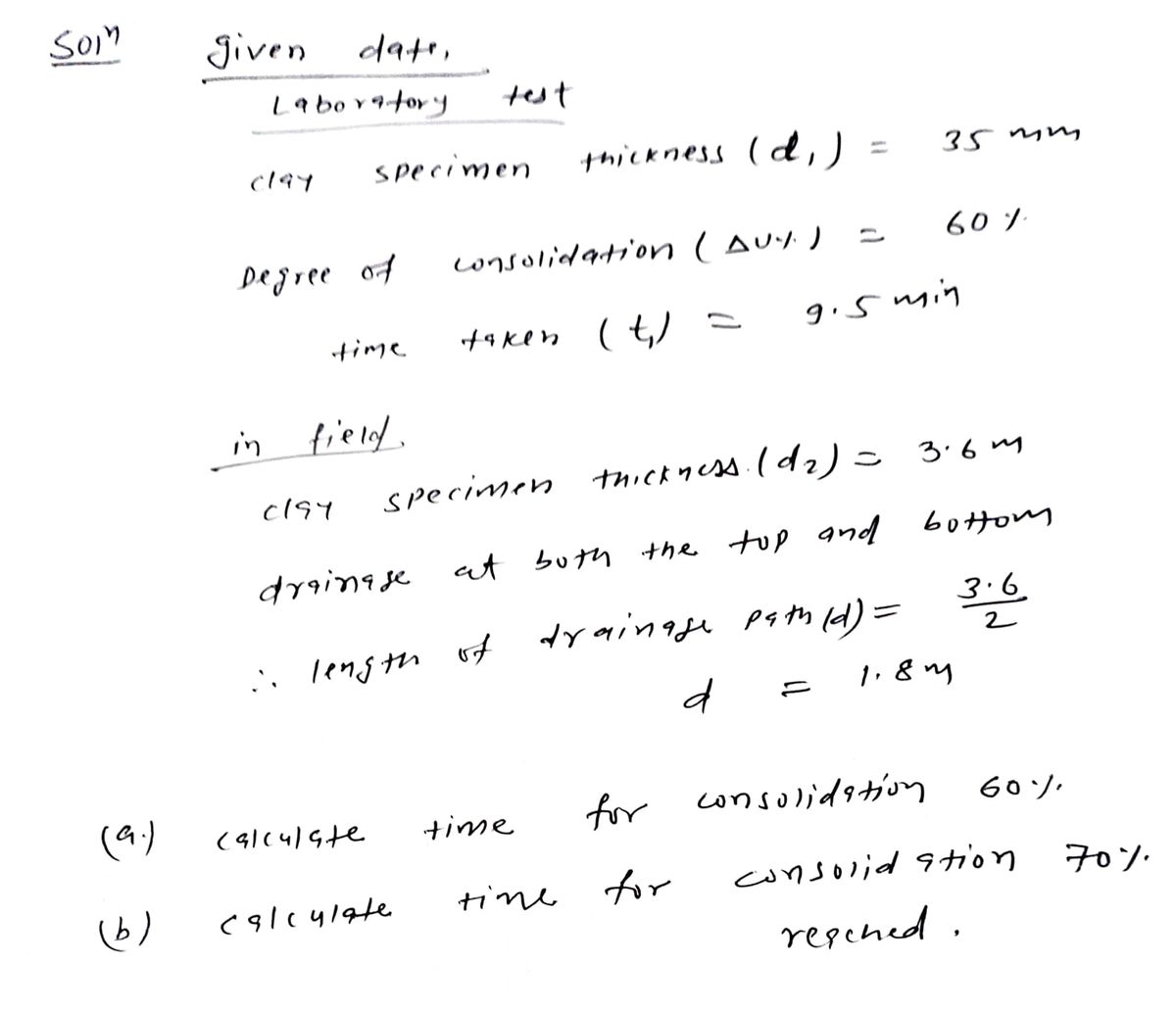 Civil Engineering homework question answer, step 1, image 1