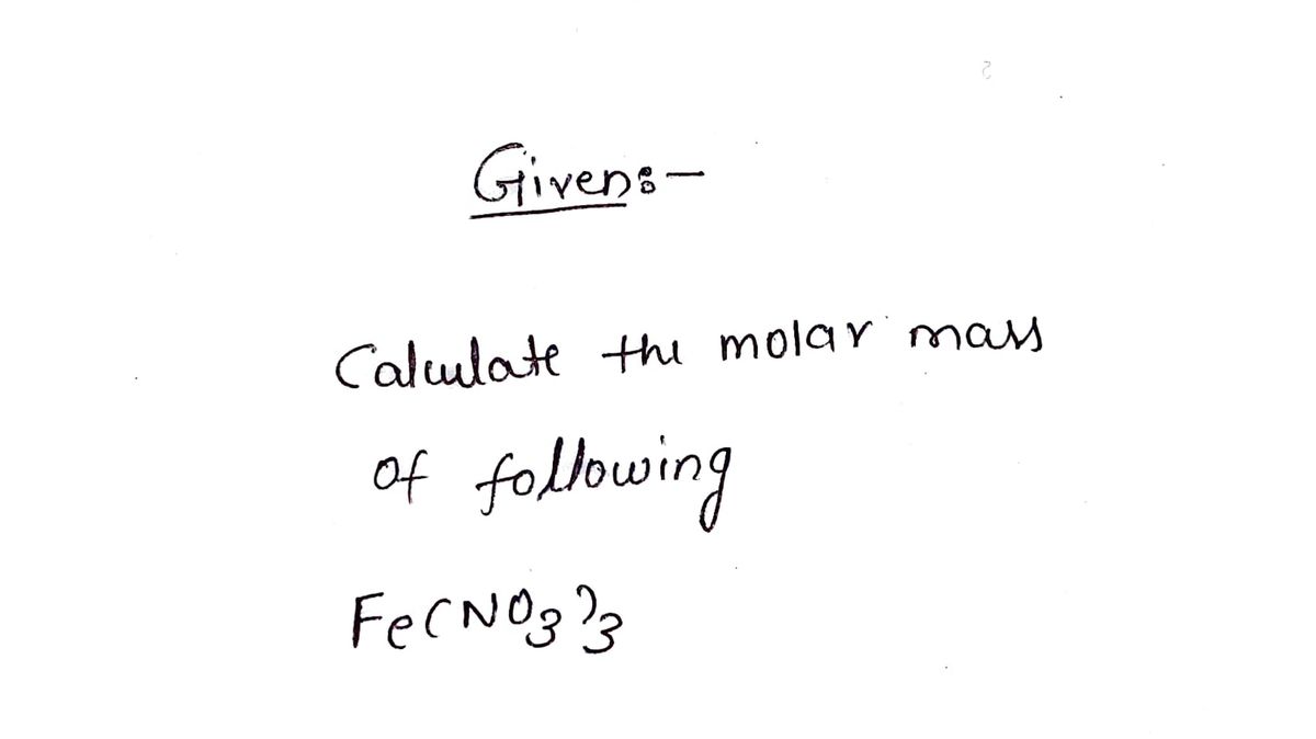 Chemistry homework question answer, step 1, image 1