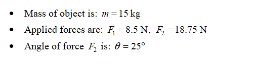 Physics homework question answer, step 1, image 1