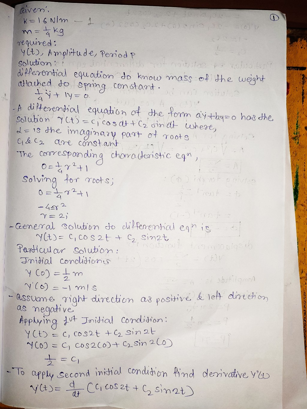 Mechanical Engineering homework question answer, step 1, image 1