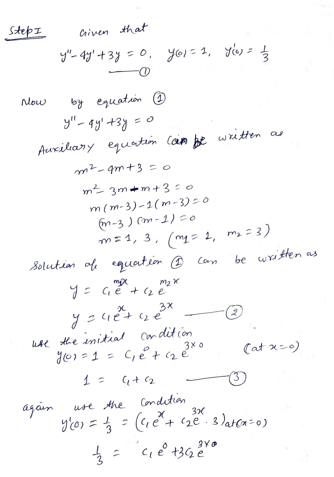 Advanced Math homework question answer, step 1, image 1