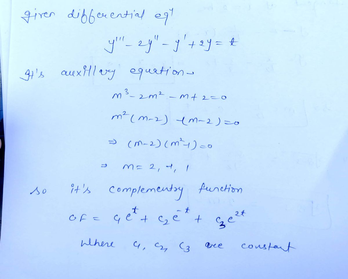 Calculus homework question answer, step 1, image 1