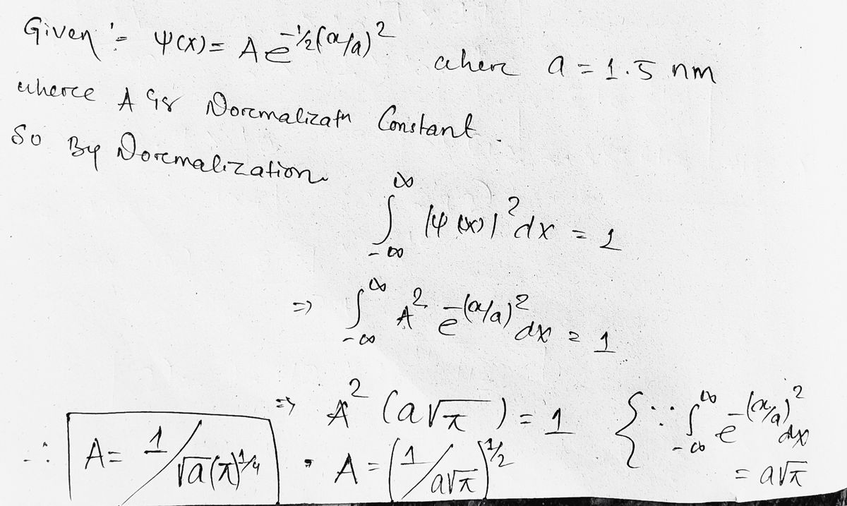 Advanced Physics homework question answer, step 1, image 1