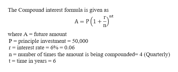 Answered: An employee wants to invest $50,000 in… | bartleby