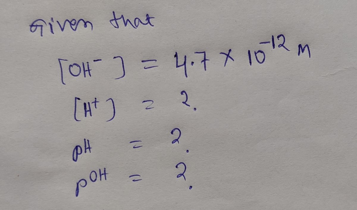 Chemistry homework question answer, step 1, image 1