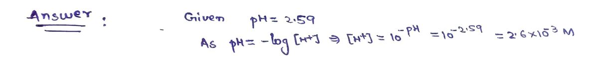 Chemistry homework question answer, step 1, image 1