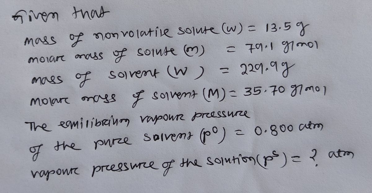 Chemistry homework question answer, step 1, image 1