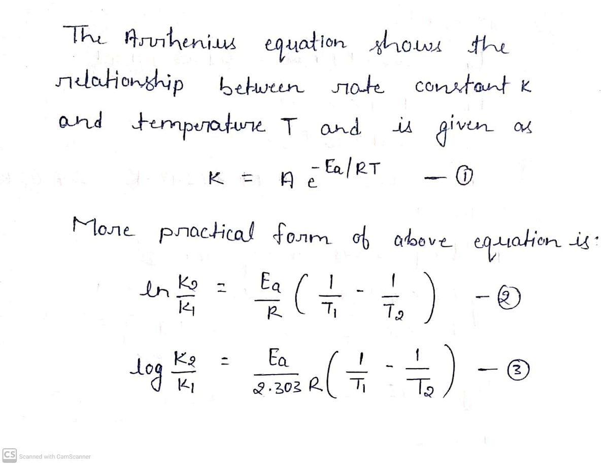 Chemistry homework question answer, step 1, image 1