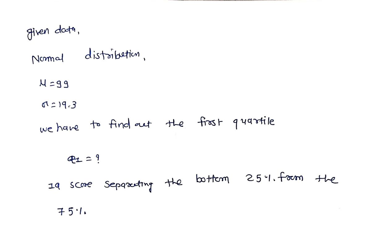 Statistics homework question answer, step 1, image 1