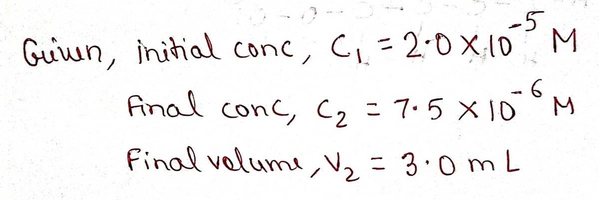 Chemistry homework question answer, step 1, image 1