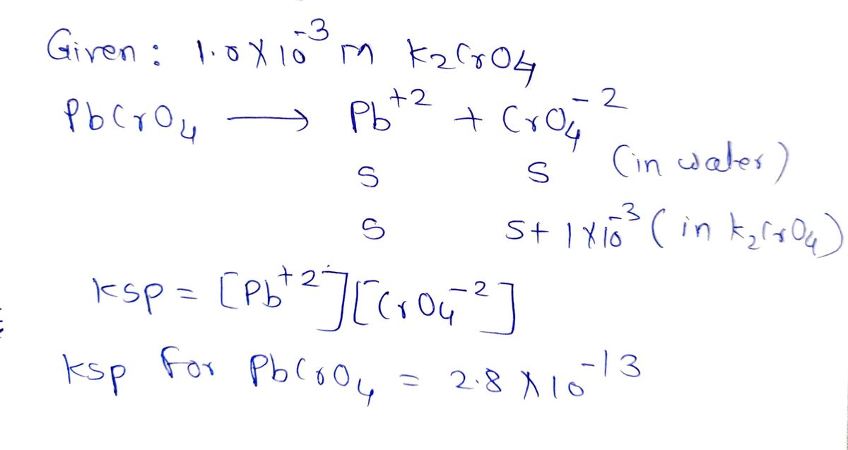 Chemistry homework question answer, step 1, image 1