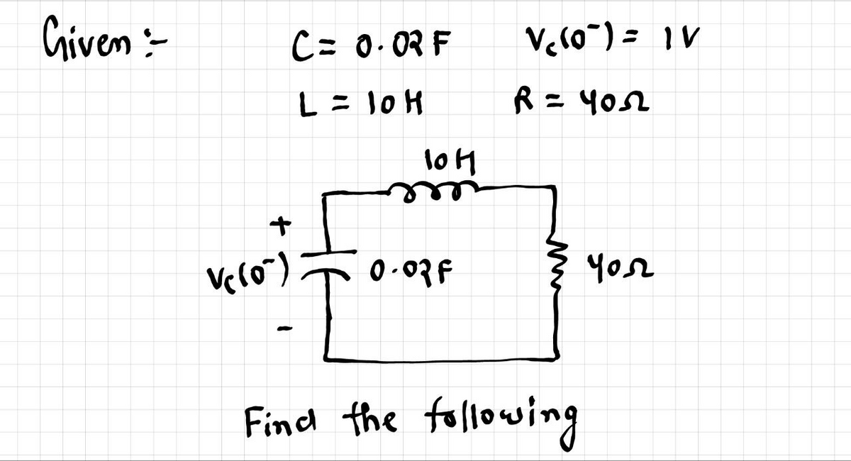 Electrical Engineering homework question answer, step 1, image 1