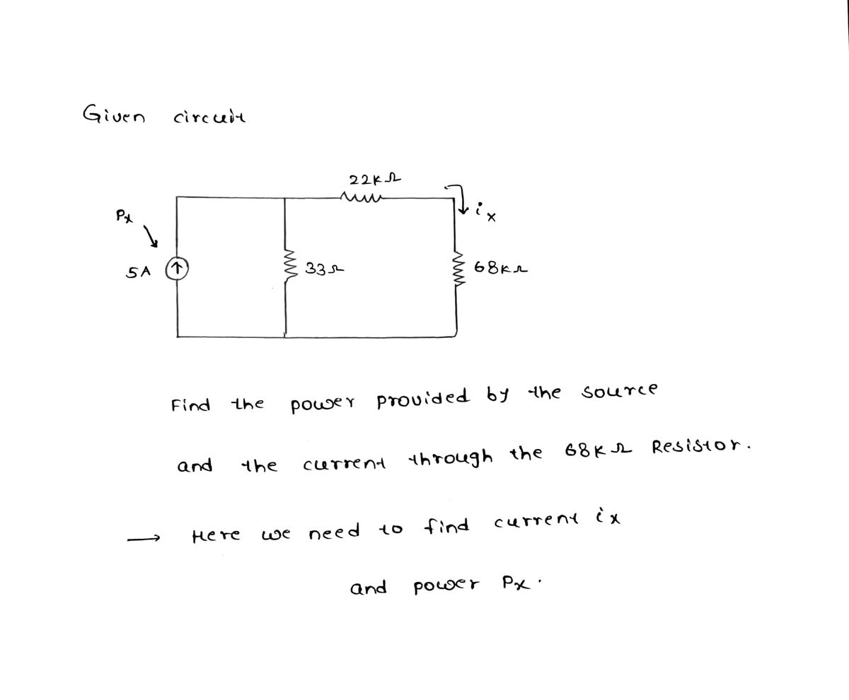 Electrical Engineering homework question answer, step 1, image 1