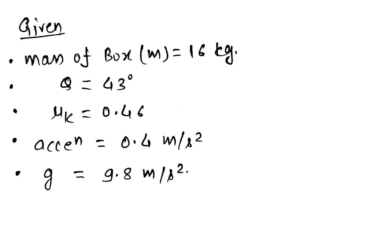 Physics homework question answer, step 1, image 1