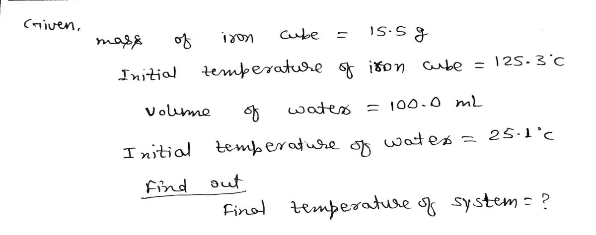 Chemistry homework question answer, step 1, image 1