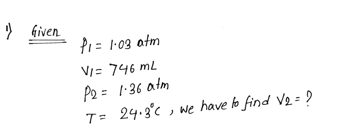 Chemistry homework question answer, step 1, image 1