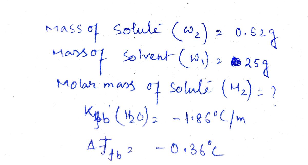 Chemistry homework question answer, step 1, image 1