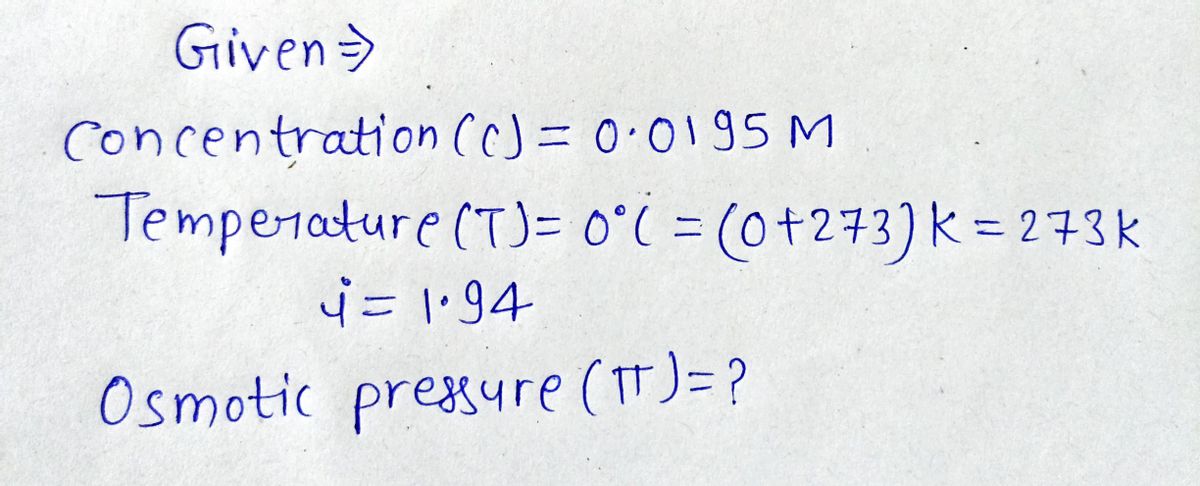 Chemistry homework question answer, step 1, image 1