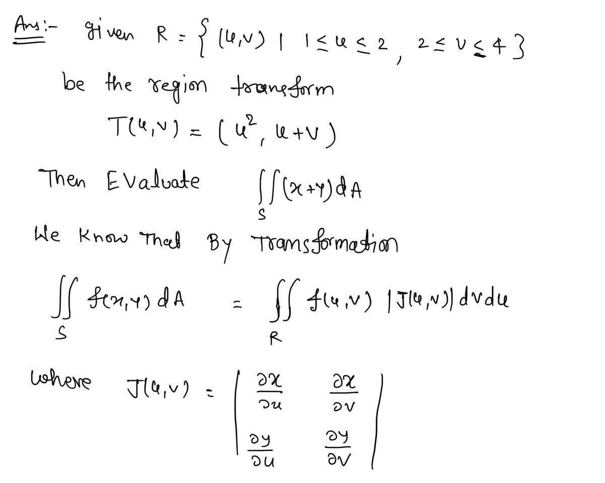 Advanced Math homework question answer, step 1, image 1