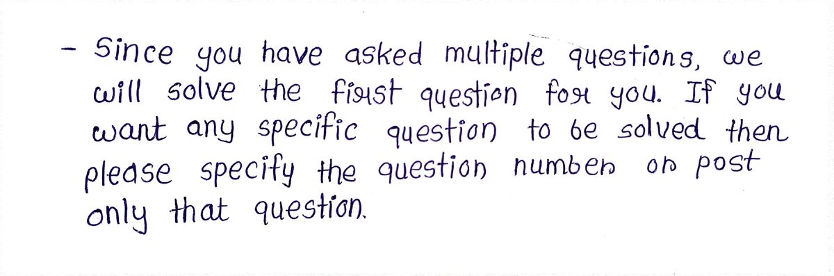 Chemistry homework question answer, step 1, image 1