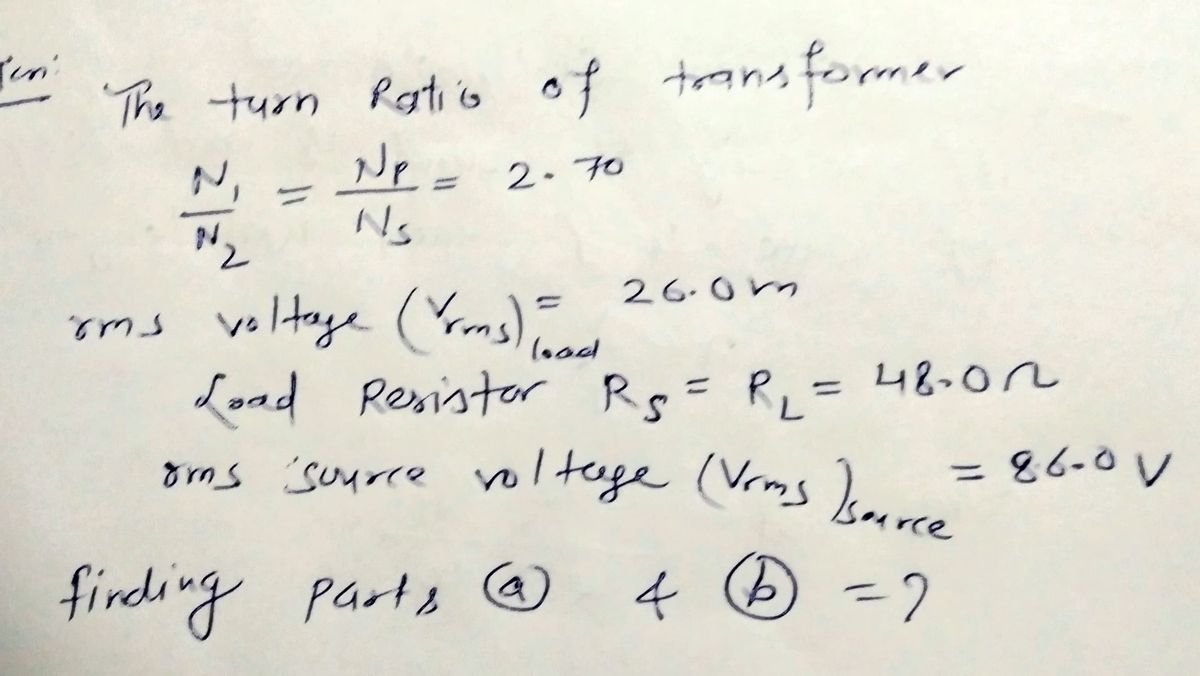 Physics homework question answer, step 1, image 1