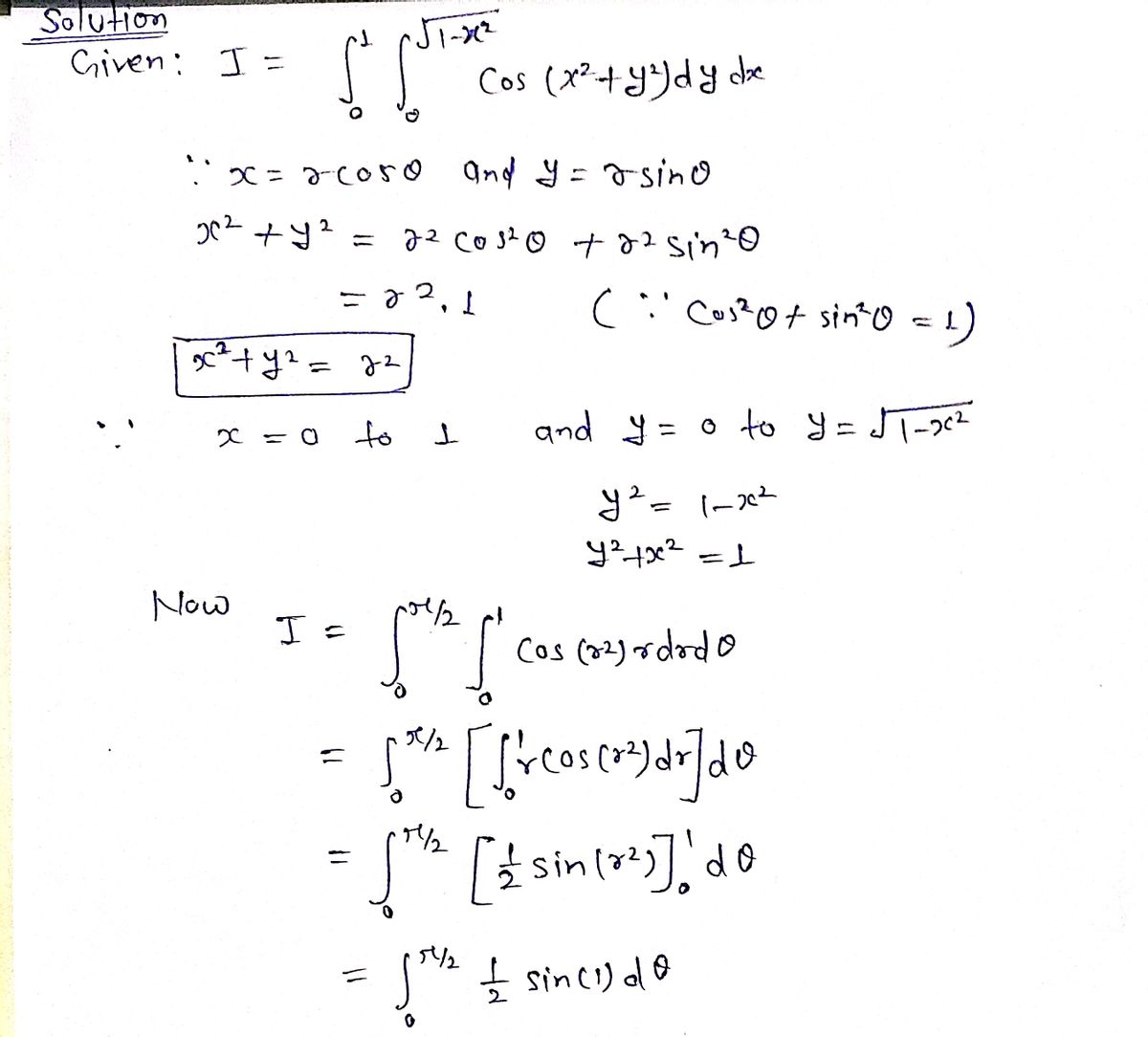 Advanced Math homework question answer, step 1, image 1