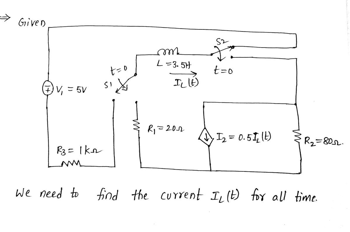 Electrical Engineering homework question answer, step 1, image 1