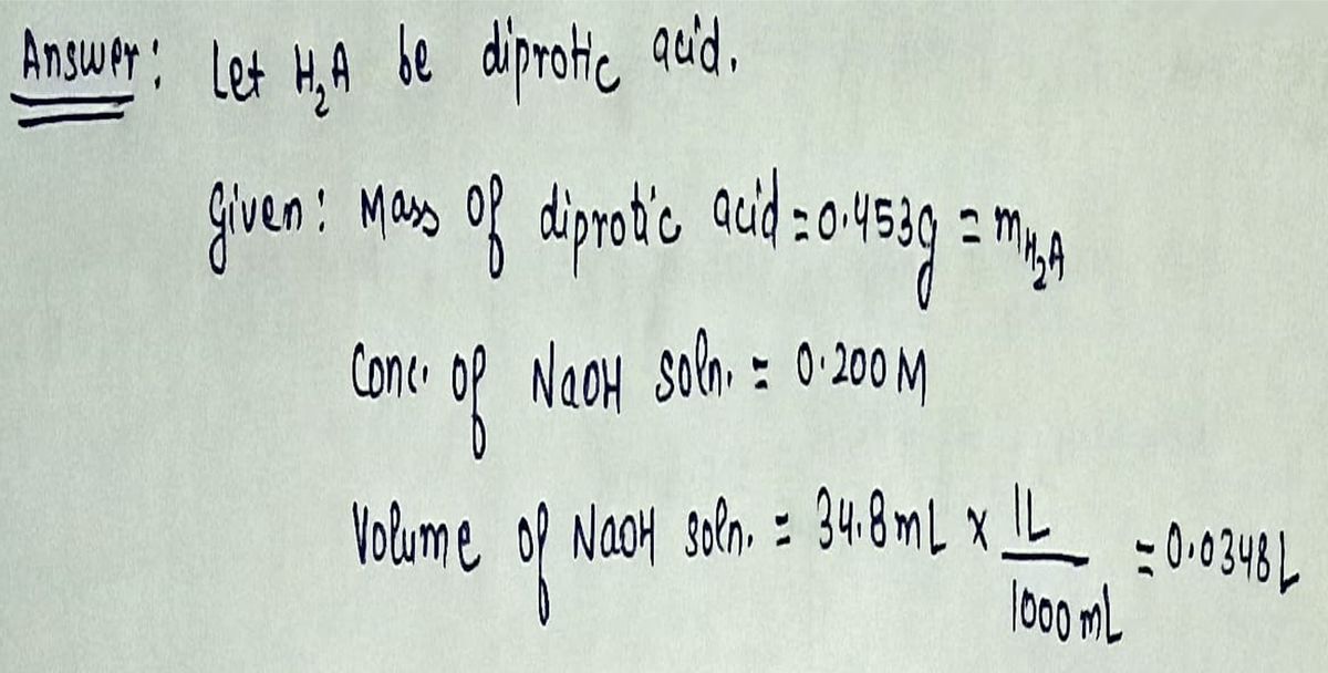 Chemistry homework question answer, step 1, image 1