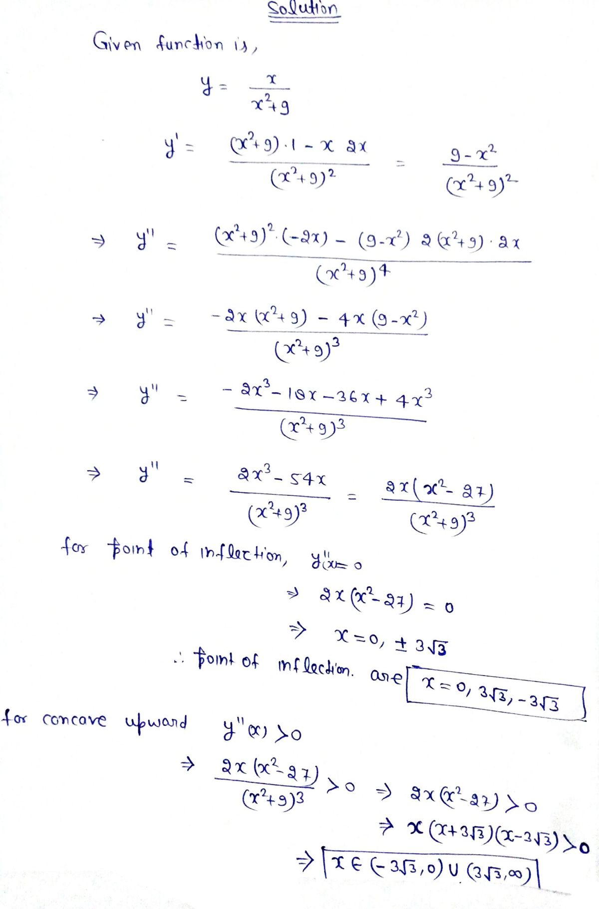 Advanced Math homework question answer, step 1, image 1