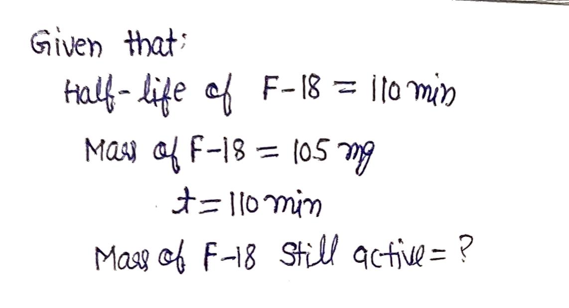 Chemistry homework question answer, step 1, image 1