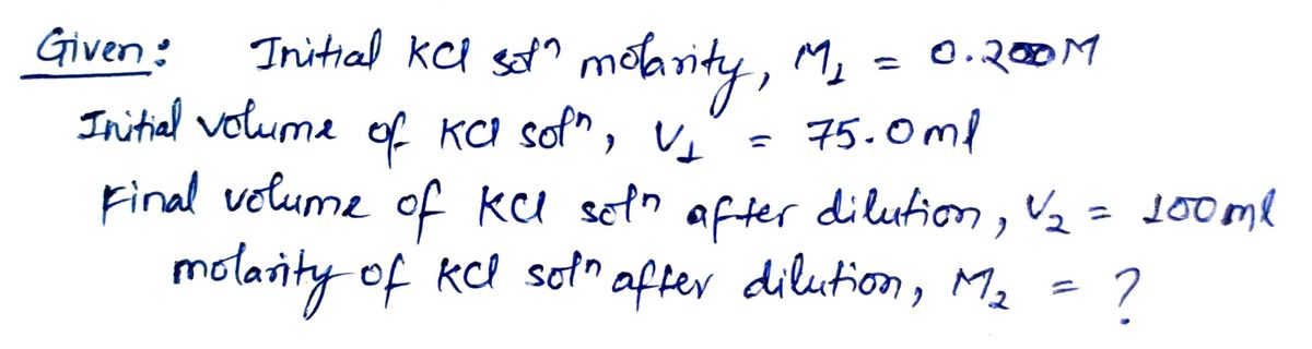 Chemistry homework question answer, step 1, image 1