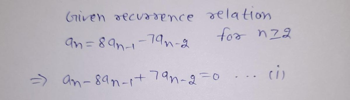 Advanced Math homework question answer, step 1, image 1