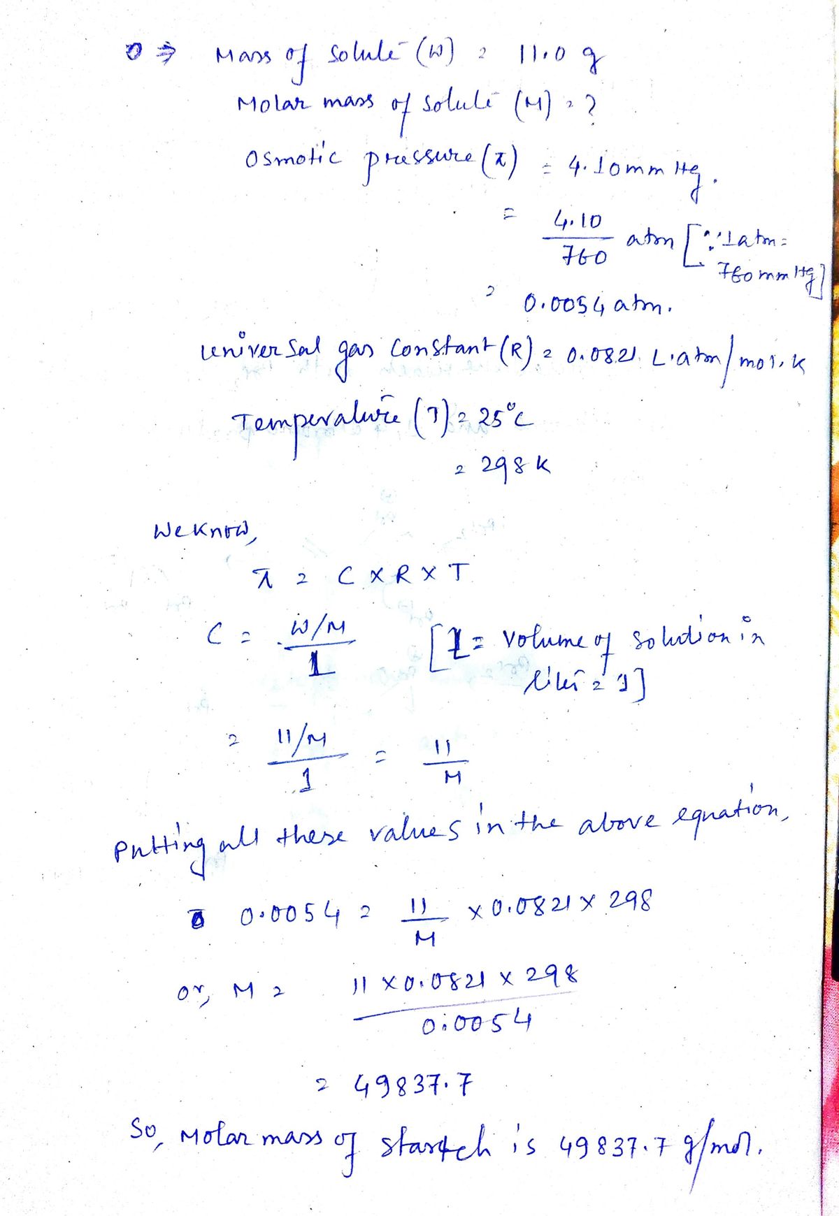 Chemistry homework question answer, step 1, image 1