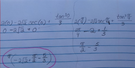 Calculus homework question answer, step 1, image 2