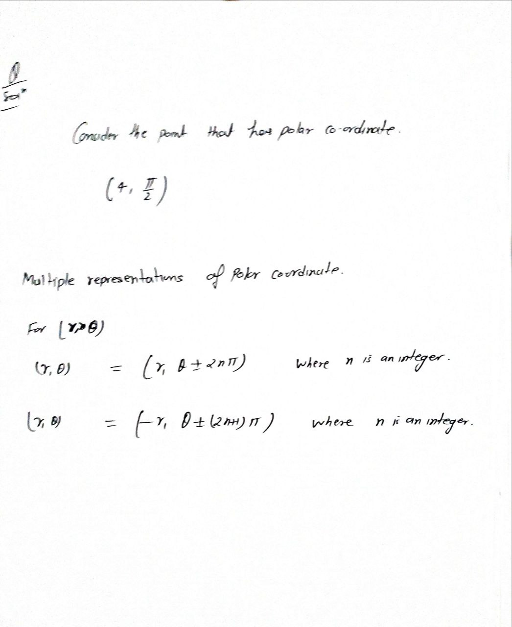 Trigonometry homework question answer, step 1, image 1