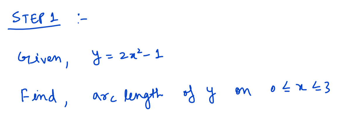 Calculus homework question answer, step 1, image 1