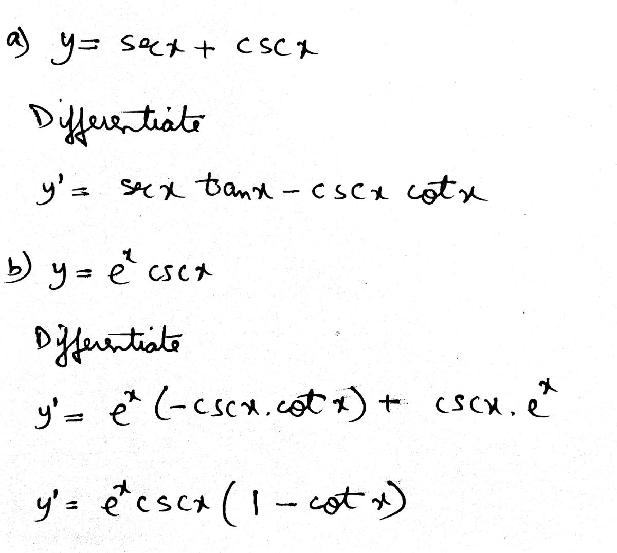 Calculus homework question answer, step 1, image 1