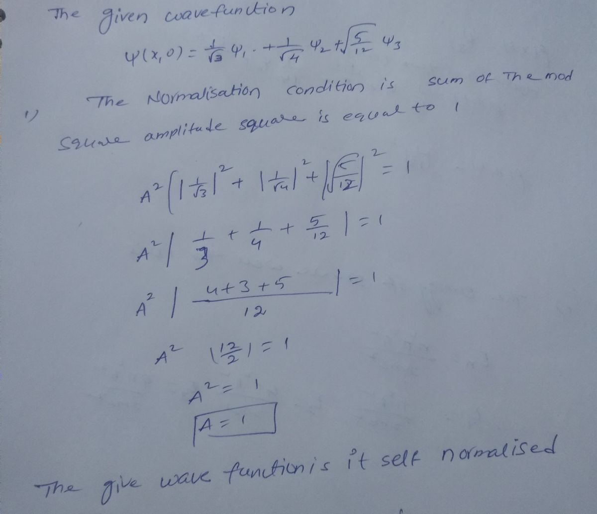 Advanced Physics homework question answer, step 1, image 2