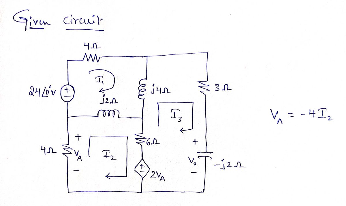 Electrical Engineering homework question answer, step 1, image 1