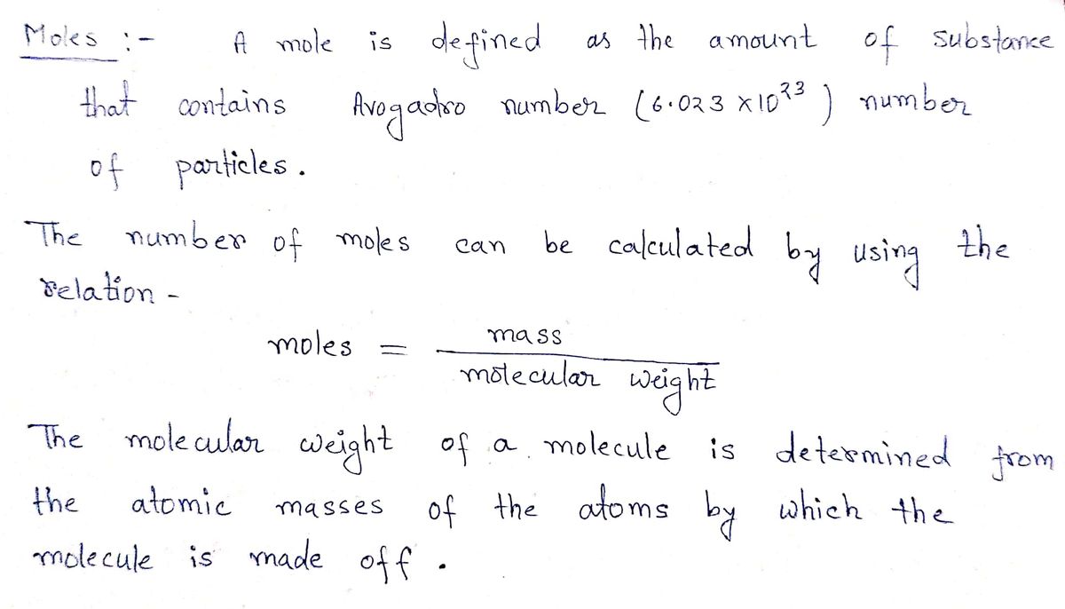 Chemistry homework question answer, step 1, image 1