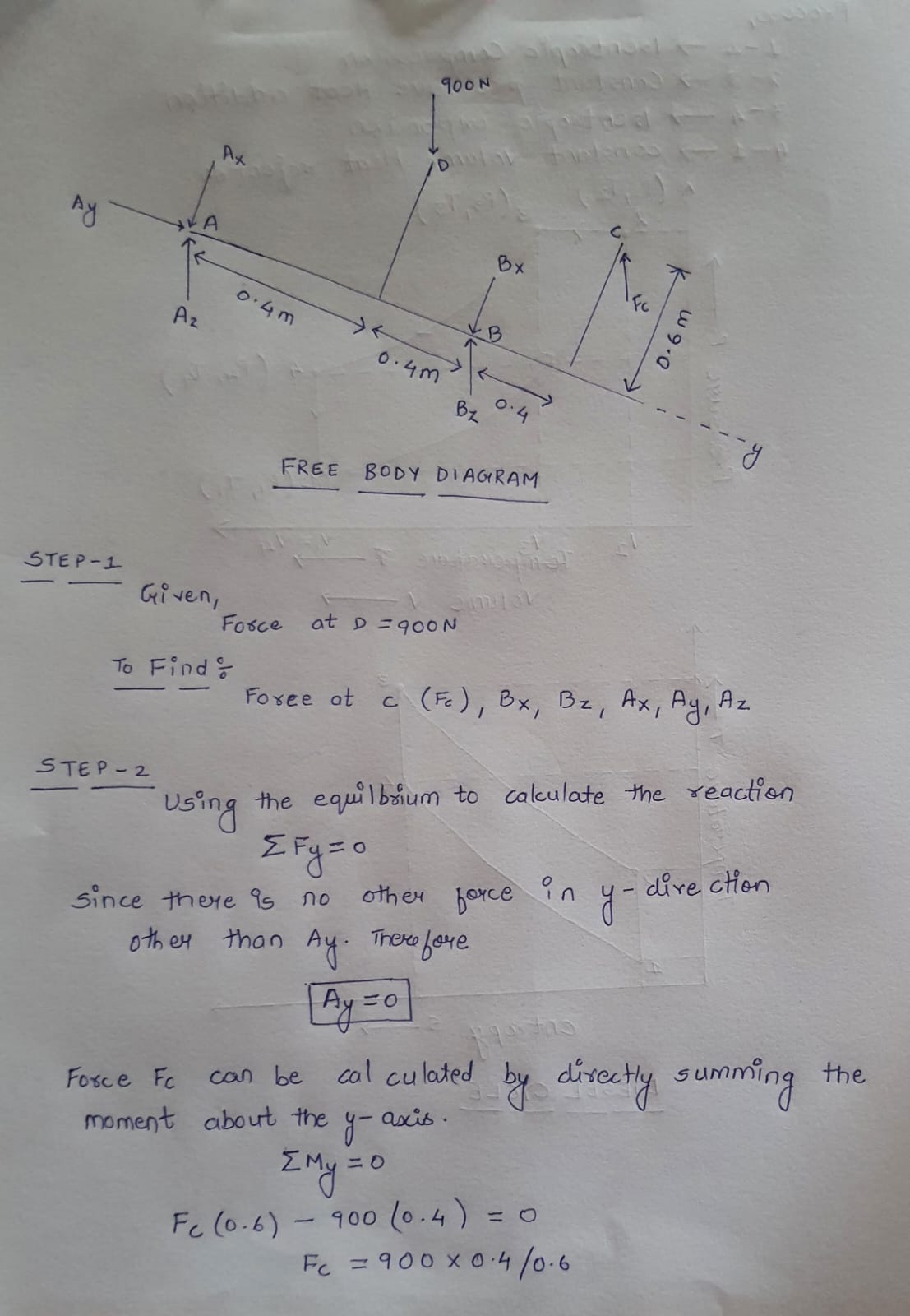 Mechanical Engineering homework question answer, step 1, image 1