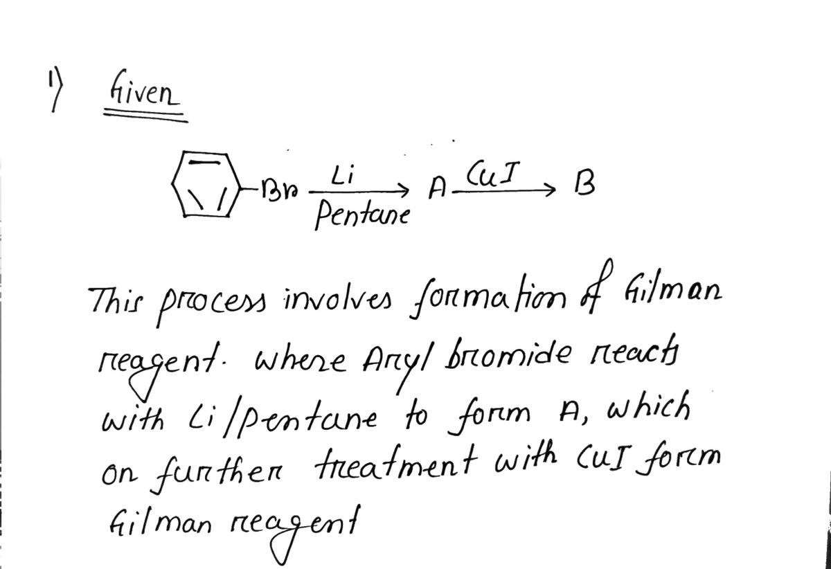 Chemistry homework question answer, step 1, image 1