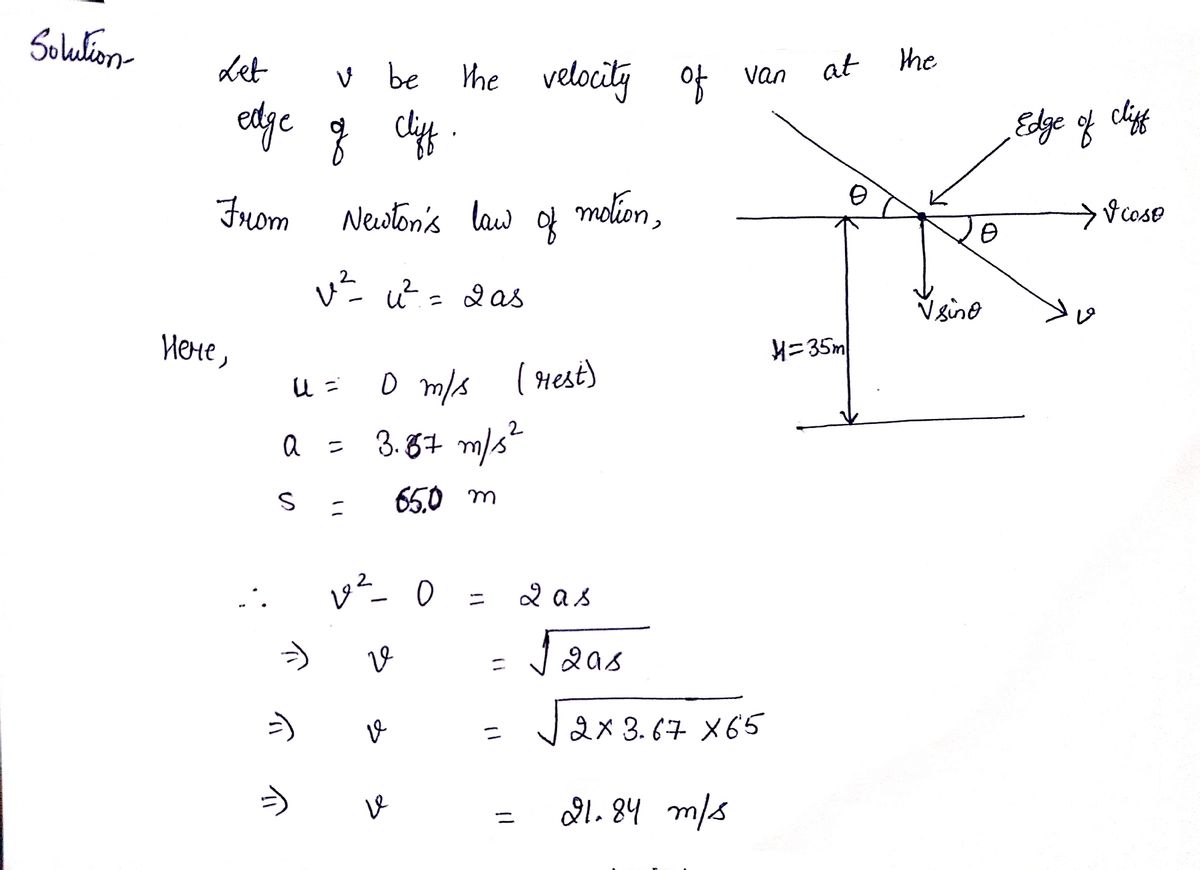 Physics homework question answer, step 1, image 1