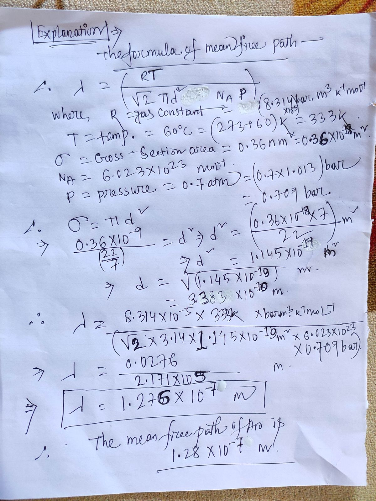 Chemistry homework question answer, step 1, image 1