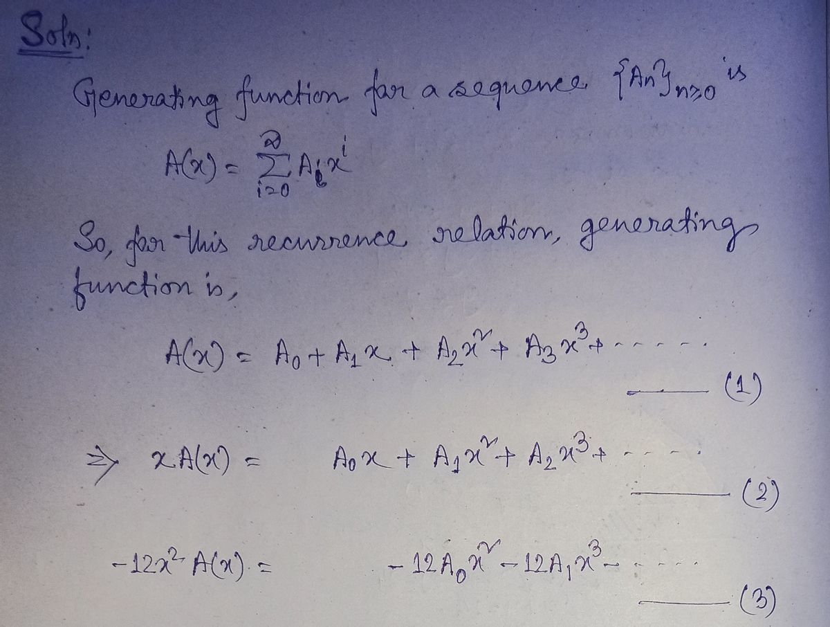 Advanced Math homework question answer, step 1, image 1