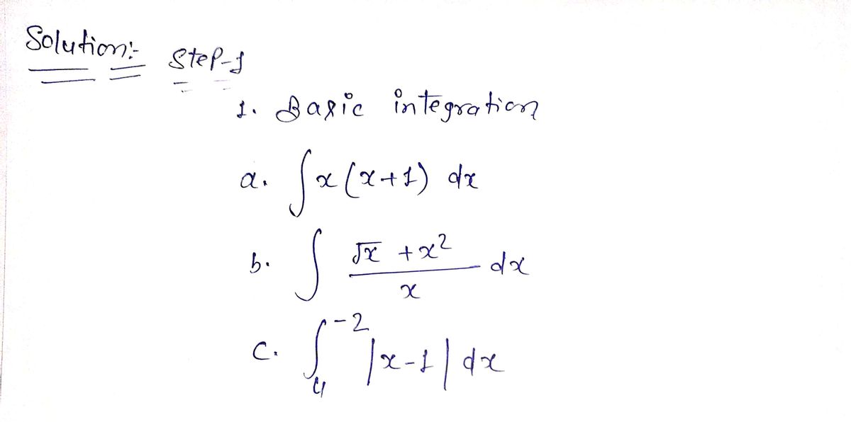 Calculus homework question answer, step 1, image 1