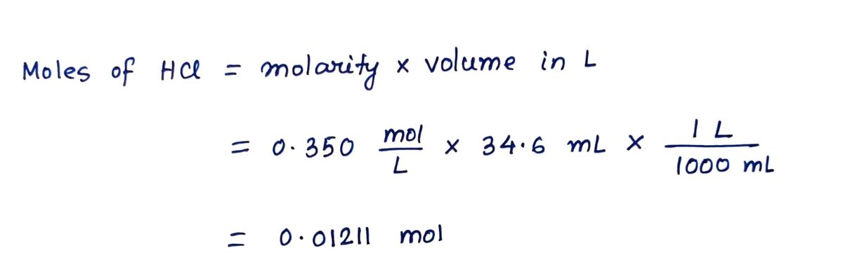 Chemistry homework question answer, step 1, image 1